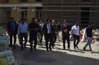 Vali Akbiyik, KYK Insaatinda Incelemelerde Bulundu