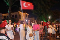 Alanya'da 30 Agustos Coskusuna Turistler De Ortak Oldu