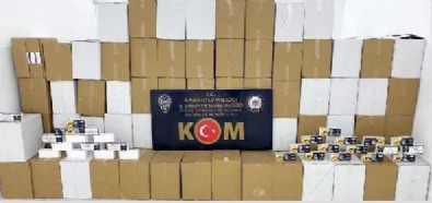 Gaziantep'te, 3 milyon 580 bin makaron ele geçirildi