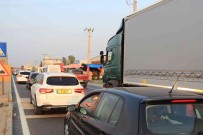 Kilometrelerce Araç Kuyrugu Olustu