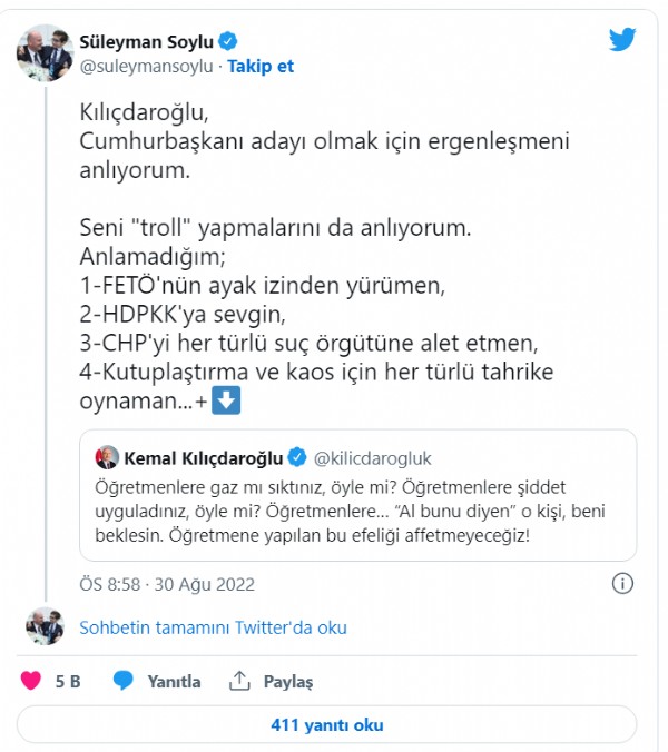 Kılıçdaroğlu yine tosladı! Kılıçdaroğlu’nun öğretmenleri PKK ve FETÖ sevicisi çıktı!