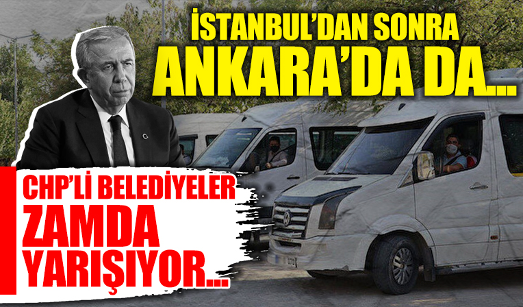 Ankara'da servis ücretlerine zam