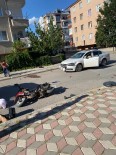 Çankiri'da Motosiklet Ile Otomobil Çarpti Açiklamasi 1 Yarali