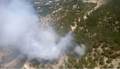 Kaş'ta orman yangını