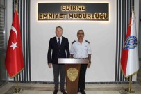 Müdür Alçalar, Il Jandarma Komutani Keles'i Agirladi