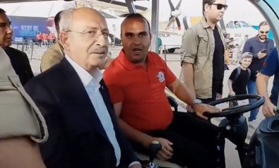 TEKNOFEST'e uğrayan CHP Genel Başkanı Kılıçdaroğlu'na vatandaştan tepki!