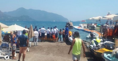 Marmaris'te sürat teknesi ile tekne dolmuş çarpıştı: 1 ölü, 5 yaralı