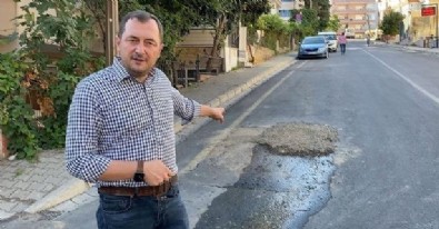 CHP'li belediye yolları köstebek yuvasına çevirdi! Sokaklara tek tek işaret bırakılıyor