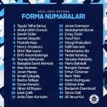 Adana Demirspor'da Futbolcularin Yeni Sezon Forma Numaralari Belli Oldu