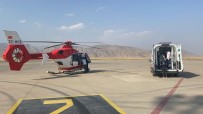 Sirnak'ta Ambulans Helikopter Prematüre Bebek Için Havalandi