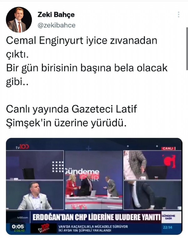 Cemal Enginyurt'a birçok gazeteciden tepki geldi!