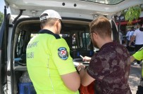 Usak'ta Bin 291 Sürücüye Para Cezasi Kesildi