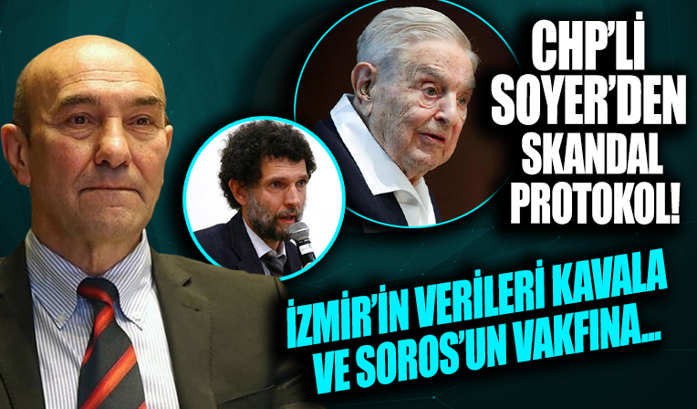 İzmir’in tüm verileri Kavala ve Soros’un vakfına!