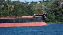 Tahıl yüklü 'Star Helena' İstanbul Boğazı'ndan geçti