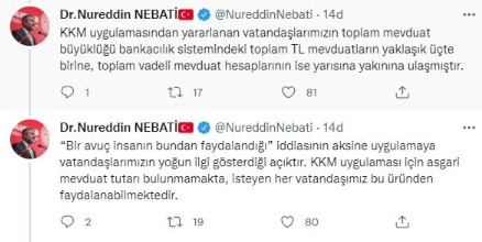 Bakan Nebati'den Kılıçdaroğlu'na Kur Korumalı Mevduat Hesabı yanıtı!