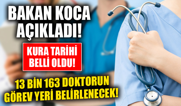 Bakan Koca, doktor atamalarıyla ilgili açıklamada bulundu!