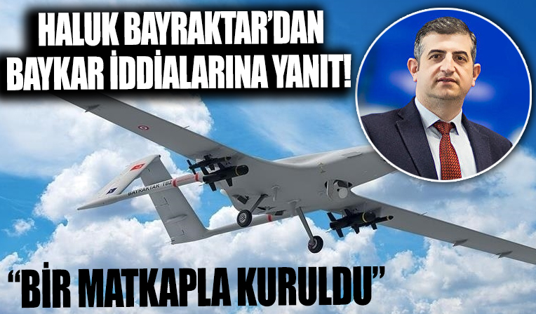 Haluk Bayraktar'dan Baykar iddialarına yanıt: 40 yıl önce bir matkapla kuruldu