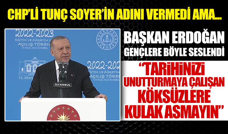 Cumhurbaşkanı Erdoğan gençlere seslendi: Sosyal medyanın size gerçeklerden kopuk sahte bir evrene hapsetmesine izin vermeyin
