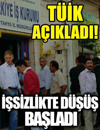 İşsizlikte düşüş sürüyor