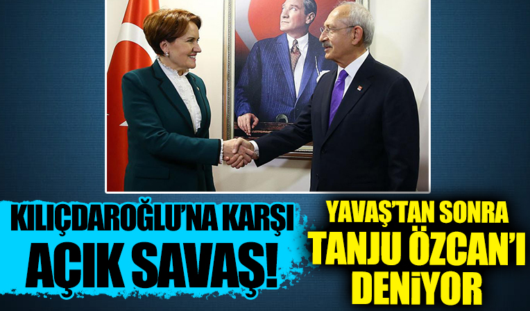 Meral Akşener'den Kemal Kılıçdaroğlu'na açık savaş! Tanju Özcan ile açılışı yapacak
