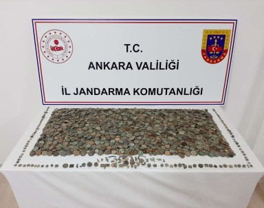 Tarihi Eserleri Satarken Suçüstü Yakalandi Açiklamasi 5 Bin 715 Sikke Ele Geçirildi