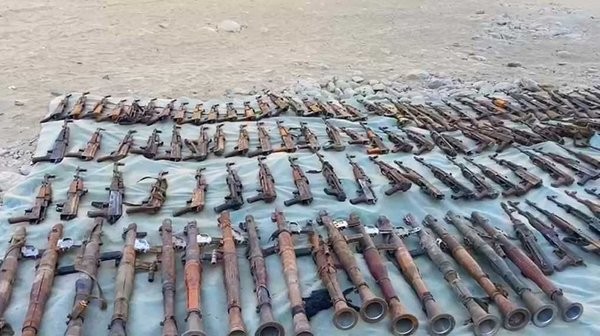 Kuzey Irak'ta PKK'ya ağır darbe! Terör mağarasından cephanelik çıktı