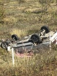 Bariyerlere Çarpan Otomobil Takla Atti Açiklamasi 1 Ölü, 1 Yarali