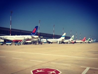 Milas-Bodrum Havaalani 754 Bin 736 Yolcuya Hizmet Verdi