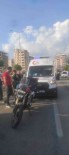 Motosikletli Polis Ekibine Çarpip Kaçti