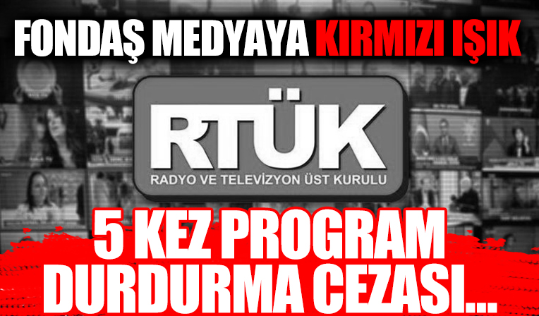 RTÜK'ten Halk TV'ye ceza! 5 kez program durdurma cezası