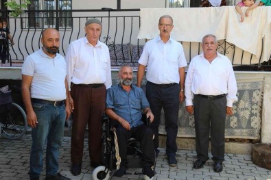 Baskan Atay'dan Bedensel Engelli Yafgu'ya Akülü Sandalye