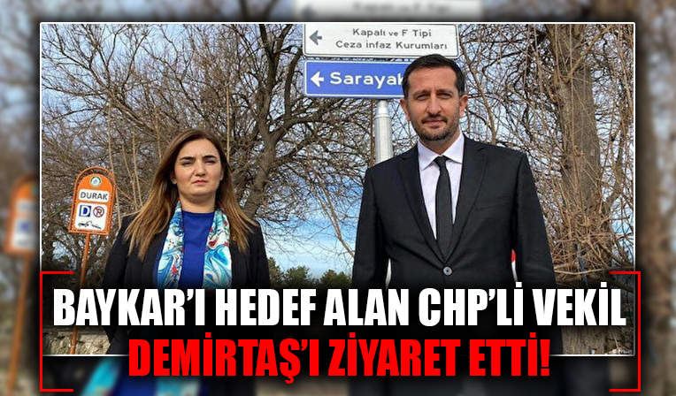 BAYKAR'ı hedef alan CHP'li vekilin Demirtaş için destek çağrısı yaptığı ortaya çıktı!