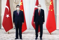 Cumhurbaskani Erdogan, Çinli Ve Mogolistanli Mevkidasiyla Görüstü