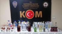 Kastamonu Polisinden Sahte Alkol Üreten Sahislara Es Zamanli Operasyon