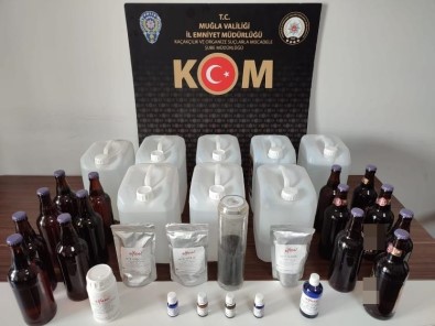 Mugla'da, Sahte Alkol Operasyonu
