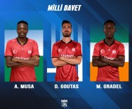 Sivasspor'da 3 Futbolcuya Milli Davet