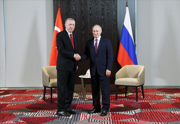 Cumhurbaşkanı Erdoğan Putin ile görüştü