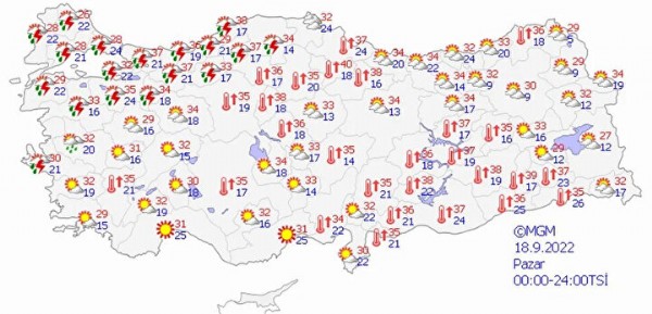 Meteoroloji açıkladı: Hafta sonuna dikkat