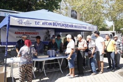 Aydin Büyüksehir Belediyesi Merhum Basbakan Menderes'i Andi