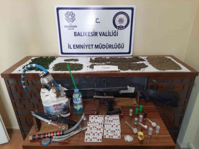 Gönen'de Uyusturucu Ve Kaçakçilik Operasyonu