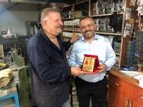 Tasova'da Esnafa Ahilik Haftasi Plaketi