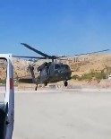 Elazig'da Yarali, Askeri Helikopter Ile Hastaneye Yetistirildi