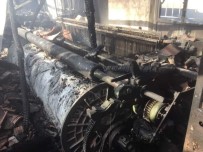 Yanan Dokuma Atölyesi Hurdaliga Döndü