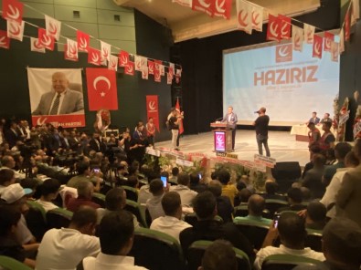 Yeniden Refah Partisi Genel Baskani Dr. Fatih Erbakan, Nigde'de Partililerle Bulustu