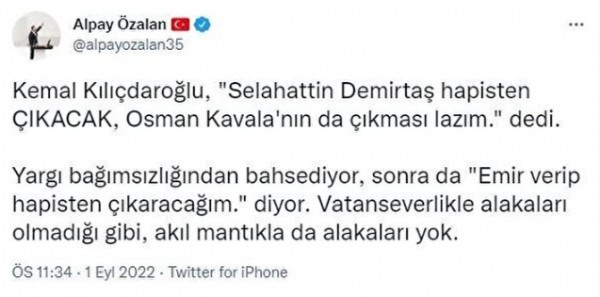 Kılıçdaroğlu'ndan ittifak ortağına övgü dolu sözler! HDP'yi şeytanlaştırmak istemiyoruz!