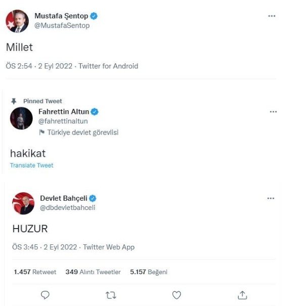 Twitter'da tek kelime akımı! Başkan Erdoğan'ın 'Türkiye' paylaşımı gündem oldu!