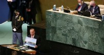 Başkan Erdoğan, BM kürsüsünden dünyaya 3 kare ile mesaj verdi!