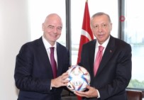 Cumhurbaskani Erdogan, FIFA Baskani Gianni Infantino'yu Kabul Etti