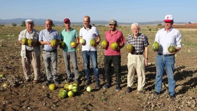 Kütahya'nin Meshur 'Terziler Kavunu' Tezgahlardaki Yerini Aldi