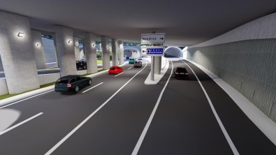 AK Parti Istanbul Il Baskani Kabaktepe'den Levazim Tüneli Önünde Açiklama